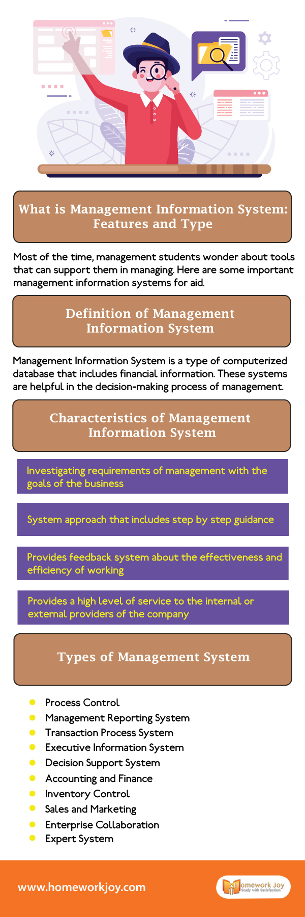 What Is Management Information System Features And Type